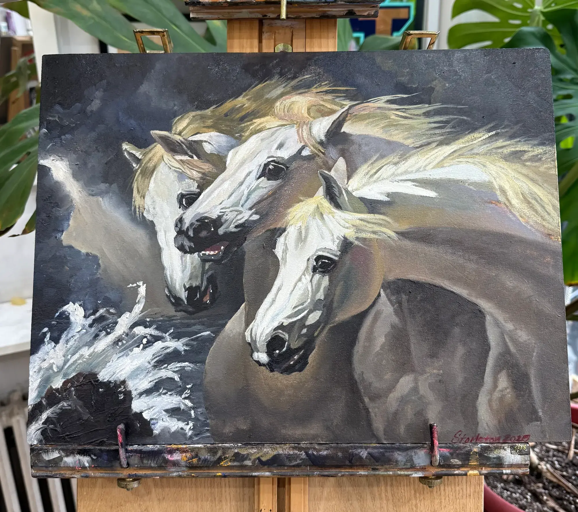 Painting by Mike Stapleton